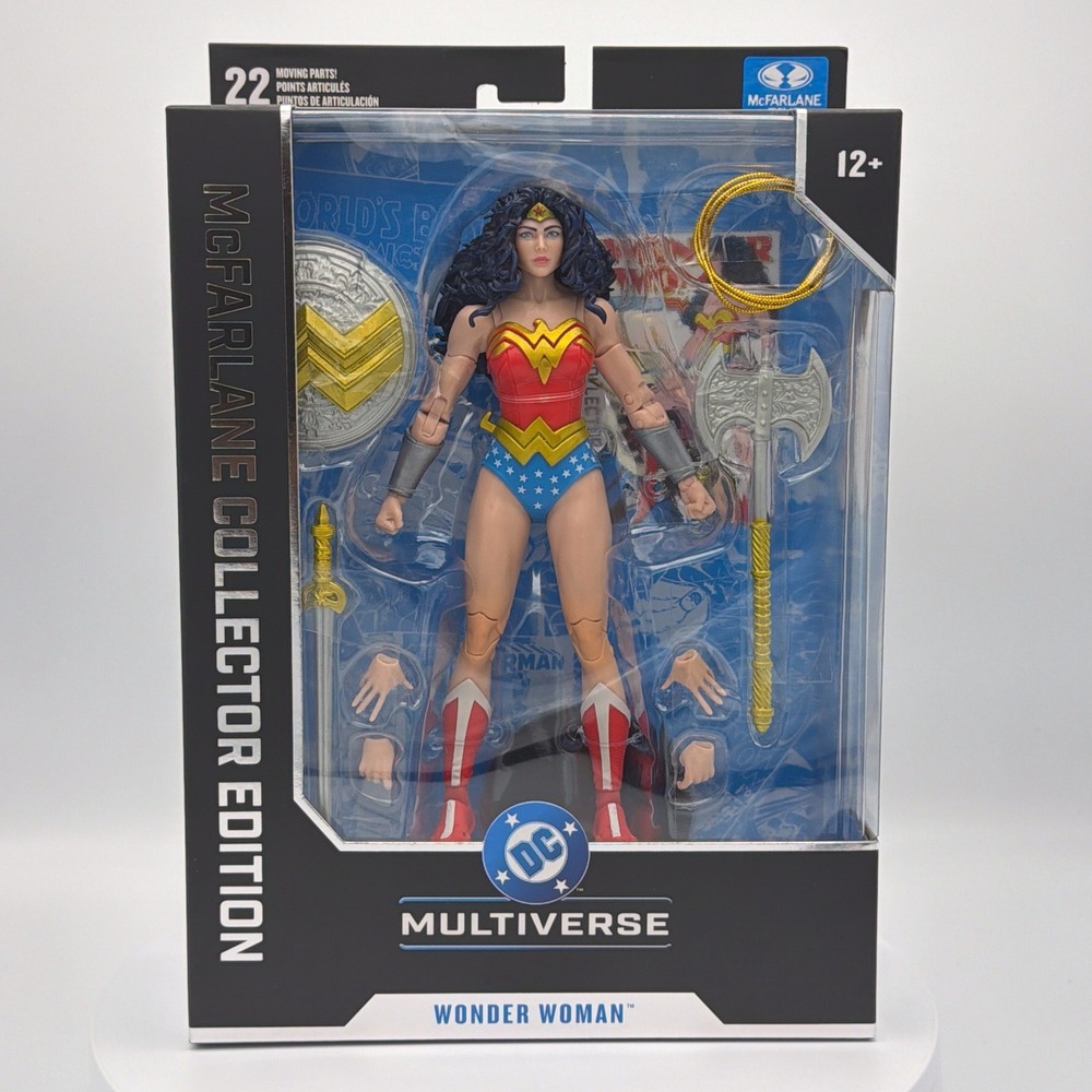 McFarlane Wonder Woman Action Figure 2026 7" DC Multiverse Collector Edition